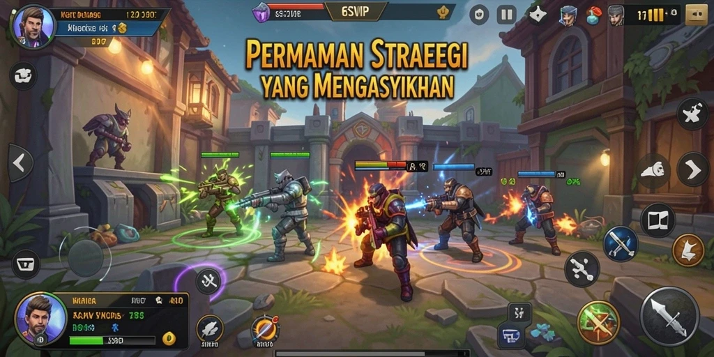 Tampilan gameplay menegangkan dalam 6SVIP dengan strategi cerdas.