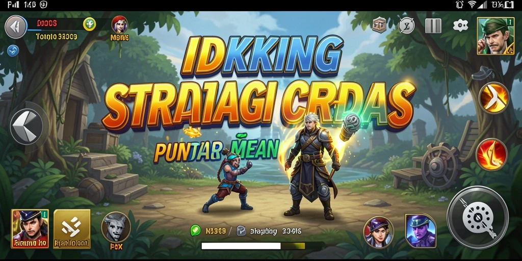 Tampilan gameplay IDRKING dengan strategi menakjubkan.