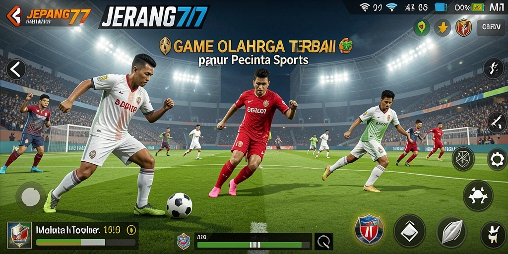 Screenshot gameplay <strong>JEPANG77</strong> menampilkan aksi olahraga yang seru dan menegangkan.