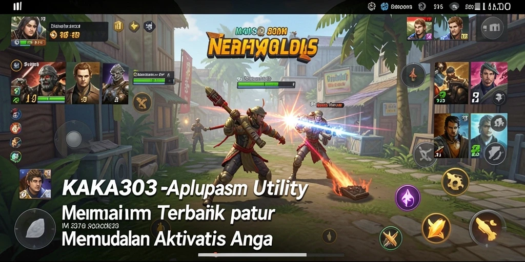 Tampilan antarmuka KAKA303 yang intuitif dan mudah digunakan.