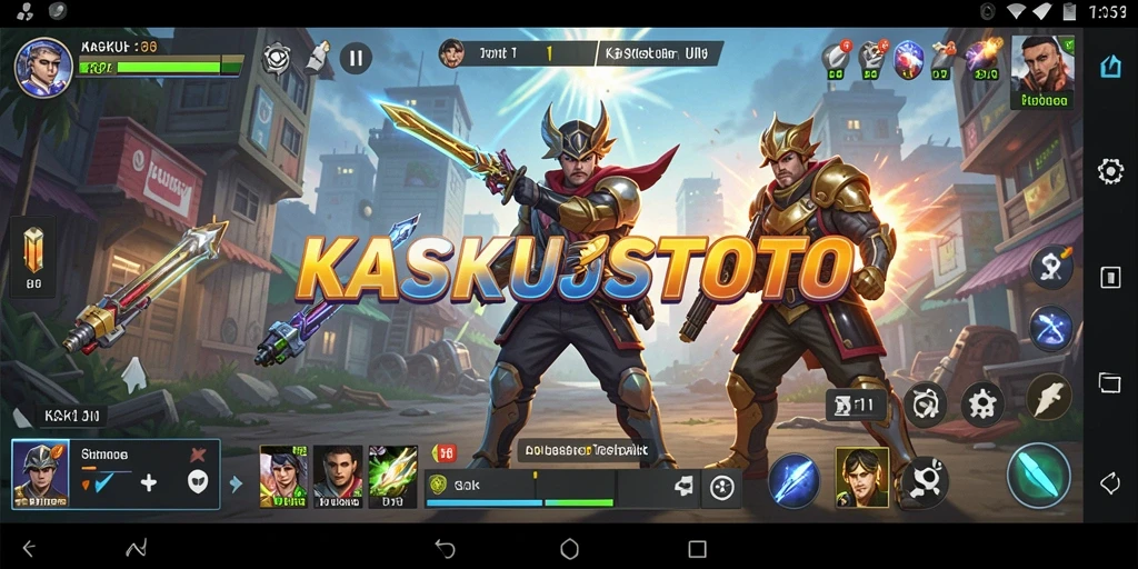 Tampilan antarmuka KASKUSTOTO yang intuitif dan menarik.