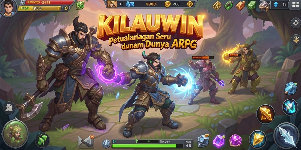 Gameplay epik KILAUWIN dalam aksi ARPG.