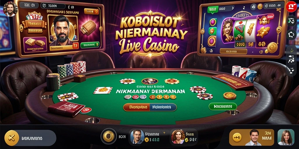 Screenshot gameplay menarik dari KOBOISLOT Live Casino.