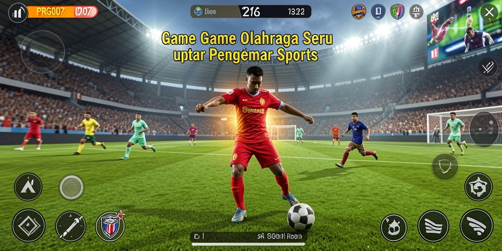 Tampilan gameplay PRG007 yang intens dan penuh aksi.