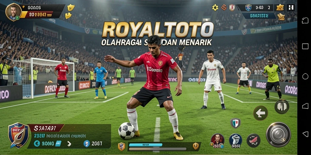 Tampilan gameplay menarik dari ROYALTOTO dalam setiap pertandingan olahraga.