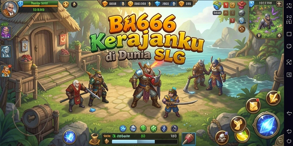 Tampilan gameplay RR666 yang memukau dalam dunia SLG.