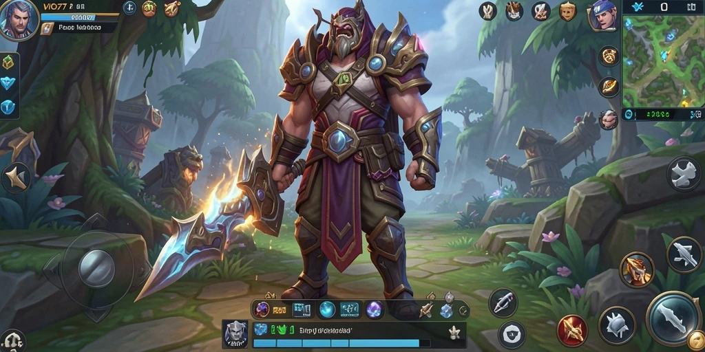 Tampilan menarik gameplay MMORPG VIO77 yang penuh petualangan.