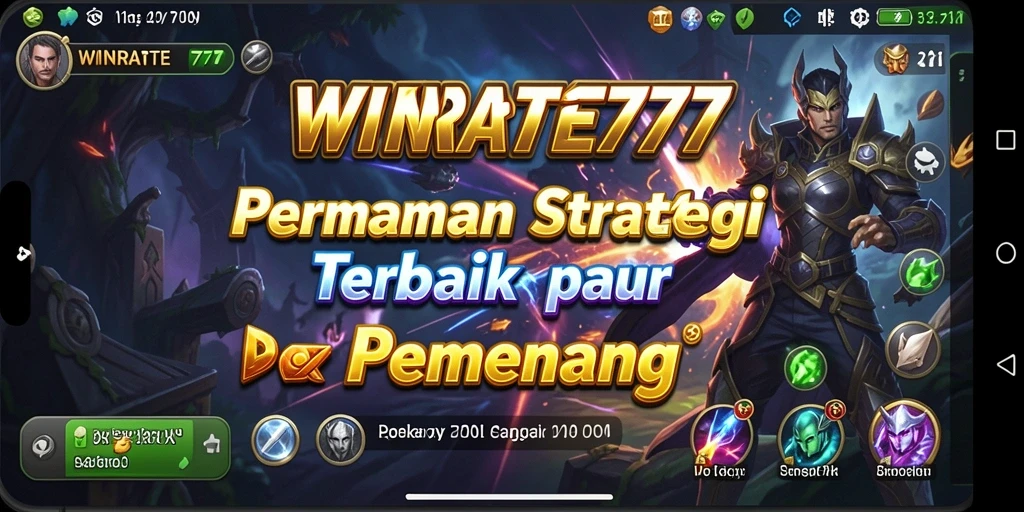 Tangkapan layar gameplay strategis WINRATE777 yang menantang.