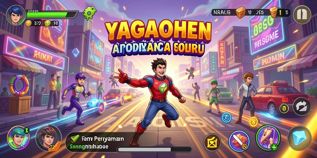 Tampilan menakjubkan dari gameplay seru YAGAOHEN.